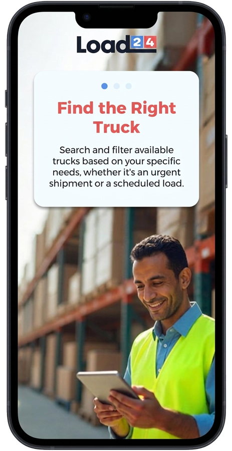 Load24 Cargo — find the right truck
