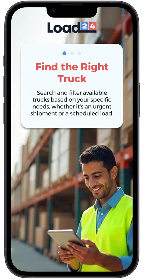 Load24 Cargo — find the right truck