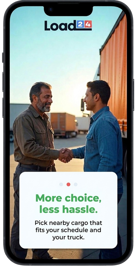 Load24 Trucker — more choice, less hassle
